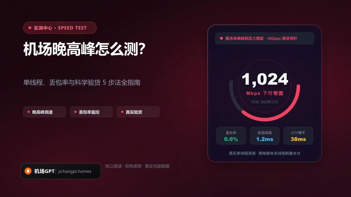 机场测速与稳定性评测方法论封面